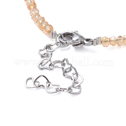 Electroplate Glass Beads Anklets&nbsp;AJEW-AN00279-05