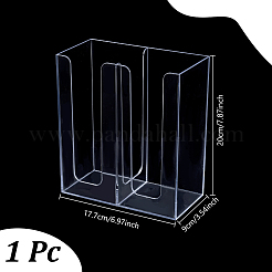 Rectangle Acrylic Disposable Paper Cup Holders&nbsp;HOUS-WH0007-003