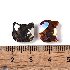 Glass Rhinestone Cabochons&nbsp;GLAA-A013-02M