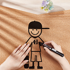 Self-Adhesive Cork Sheets&nbsp;DIY-BC0011-87