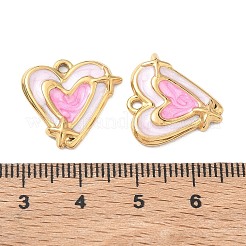 304 Stainless Steel Enamel Pendants&nbsp;STAS-Q119-26G-03
