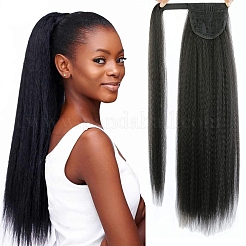 Long Straight Ponytail Hair Extension Magic Paste&nbsp;OHAR-D007-01