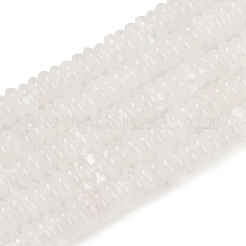天然石クオーツクリスタルビーズ連売り  水晶  ロンデル  6x2mm  穴：0.7mm  約174個/連  15.35''（39センチメートル）&nbsp;G-Q159-B29-01