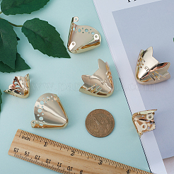 6Pcs 3 Style Alloy Shoes Creases Protector&nbsp;FIND-GF0004-89LG