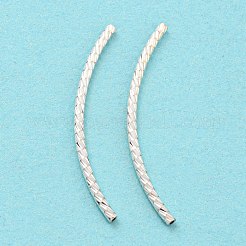 925 Sterling Silver Tube Beads&nbsp;STER-Q191-01B-S