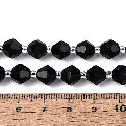 Natural Black Onyx(Dyed & Heated) Beads Strands&nbsp;G-T144-23A-04