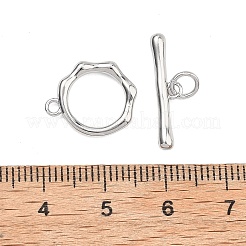 SHEGRACE Brass Toggle Clasps&nbsp;XGRQ2C929-401P
