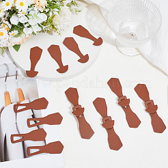 8Pcs 1-Hole PU Leather Buttons&nbsp;FIND-GF0008-82B
