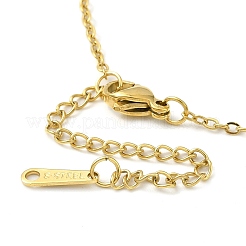 304 Stainless Steel Pendant Necklaces&nbsp;LS-NJEW-D063-02G