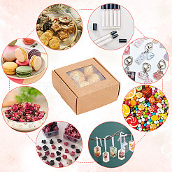 Square Paper Folding Gift Boxes&nbsp;CON-WH0094-46B-01