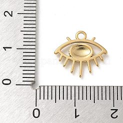 Ion Plating(IP) 304 Stainless Steel Enamel Charms&nbsp;STAS-G351-07G