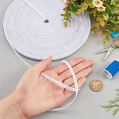 ポリエステル骨抜き  ウェディングドレス生地の縫製に  DIYミシン用品  ホワイト  12x1mm  40ヤード（36.5m）/ロール&nbsp;OCOR-WH0074-45C