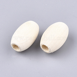Unfinished Natural Wooden Beads&nbsp;WOOD-S053-02