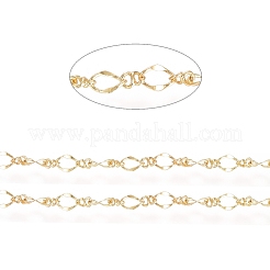Brass Figure 8 Chain&nbsp;CHC-G007-02G