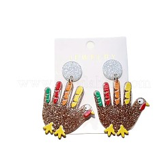 Acrylic Stud Dangle Earrings&nbsp;FS-WGB16BF-01