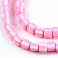 Handmade Polymer Clay Beads Strands&nbsp;CLAY-N010-074-08