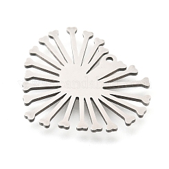 201 Stainless Steel Pendants&nbsp;STAS-S176-16P