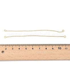 Brass Ends with Chain&nbsp;KK-Q039-14G