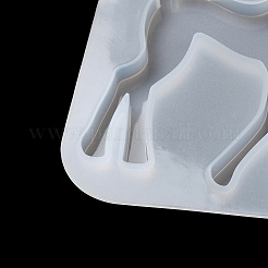 DIY Christmas Reindeer Pendant Silhouette Silicone Molds&nbsp;DIY-P075-C03
