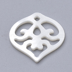Freshwater Shell Pendants&nbsp;SHEL-T007-17