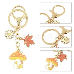 Alloy Enamel Keychains&nbsp;KEYC-FS00042-03
