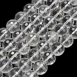 Natural Quartz Crystal Beads Strands&nbsp;G-C280-B14-12mm