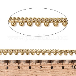 304 Stainless Steel Curb Chains&nbsp;CHS-K018-35G