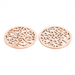 304 Stainless Steel Filigree Joiners Links&nbsp;STAS-S116-197RG