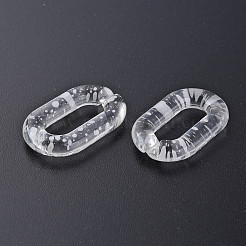 Transparent Acrylic Linking Rings&nbsp;OACR-N009-013A-04