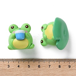 8Pcs Resin Frog Display Decoration&nbsp;AJEW-S037-02