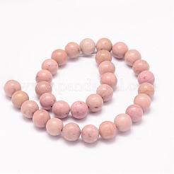 Natural Rhodonite Beads Strands&nbsp;G-K115-08-10mm