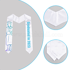1Pc Polyester Graduation Gown Hood&nbsp;AJEW-FH0003-25A