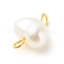 ABS Plastic Imitation Pearl Connector Charms&nbsp;PALLOY-JF01563