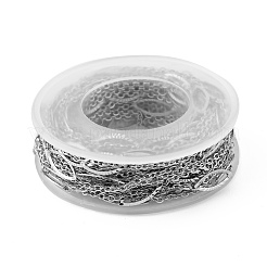 Tarnish Resistant 304 Stainless Steel Cable Chains&nbsp;CHS-F015-15P