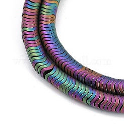 Electroplated Synthetic Non-magnetic Hematite Beads Strands&nbsp;G-H020-M01-23
