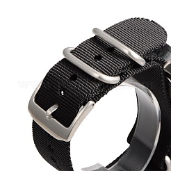 ステンレス鋼の軍用時計  クオーツ時計  ブラック  300x22mm  ウォッチヘッド：45x51.5x12mm&nbsp;WACH-A002-22