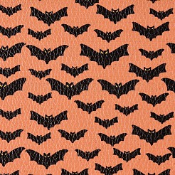 Halloween Theme Imitation Leather Fabric&nbsp;DIY-D025-A09