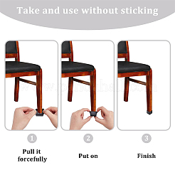 Square Shaped Plastic Furniture Leg Covers&nbsp;KY-WH0048-34D