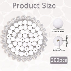 Opaque Acrylic Beads&nbsp;MACR-SP0001-85D