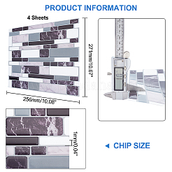 PVC Self-Adhesive Mark Crystal Pattern Paper&nbsp;DIY-WH0223-44