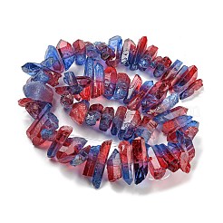 Natural Dyed Quartz Beads Strands&nbsp;G-G791-14K
