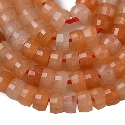 Natural Red Aventurine Heishi Beads Strands&nbsp;LS-G-A299-A02-01