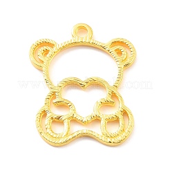 Alloy Open Back Bezel Pendants&nbsp;FIND-B005-17G