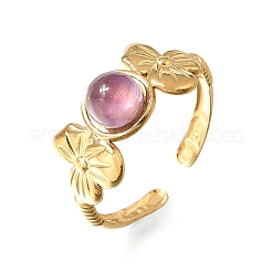 304 Stainless Steel Cuff Open Rings for Women&nbsp;GG-CBAE295-01G