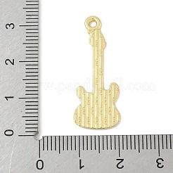 合金エナメル パンツ  ゴールドカラー  ギター  31x12x1mm  穴：1.8mm&nbsp;FIND-M083-04D-G01