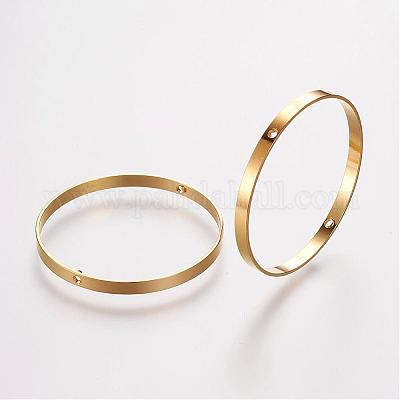 Brass Bead Frames&nbsp;KK-F696-30mm-G-1