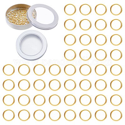 100Pcs Brass Locking Stitch Marker&nbsp;FIND-HS0002-20G-1
