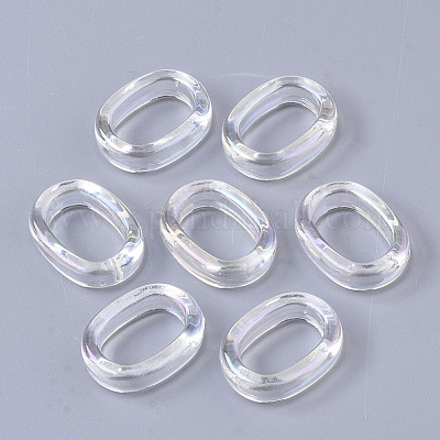 Transparent Acrylic Linking Rings&nbsp;X-PACR-R246-023-1