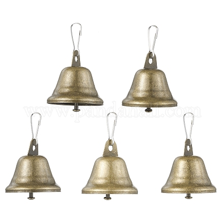 Iron Bell Pendants&nbsp;HJEW-JM01987-1