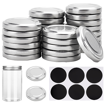 30Pcs Iron Bottle Caps IFIN-BC0001-24A-1